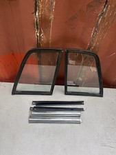 1963 Mercury Monterey Breezeaway Back Window Side Window Glass Set Lh Rh Chrome