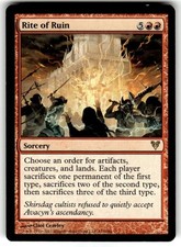 Rite of Ruin Avacyn Restored Regular MTG