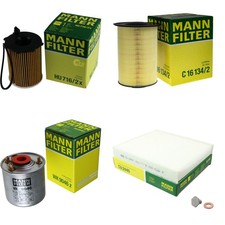MANN-FILTER Inspektionspaket Filterset für Volvo V50 1.6 D2 C30 MW 544