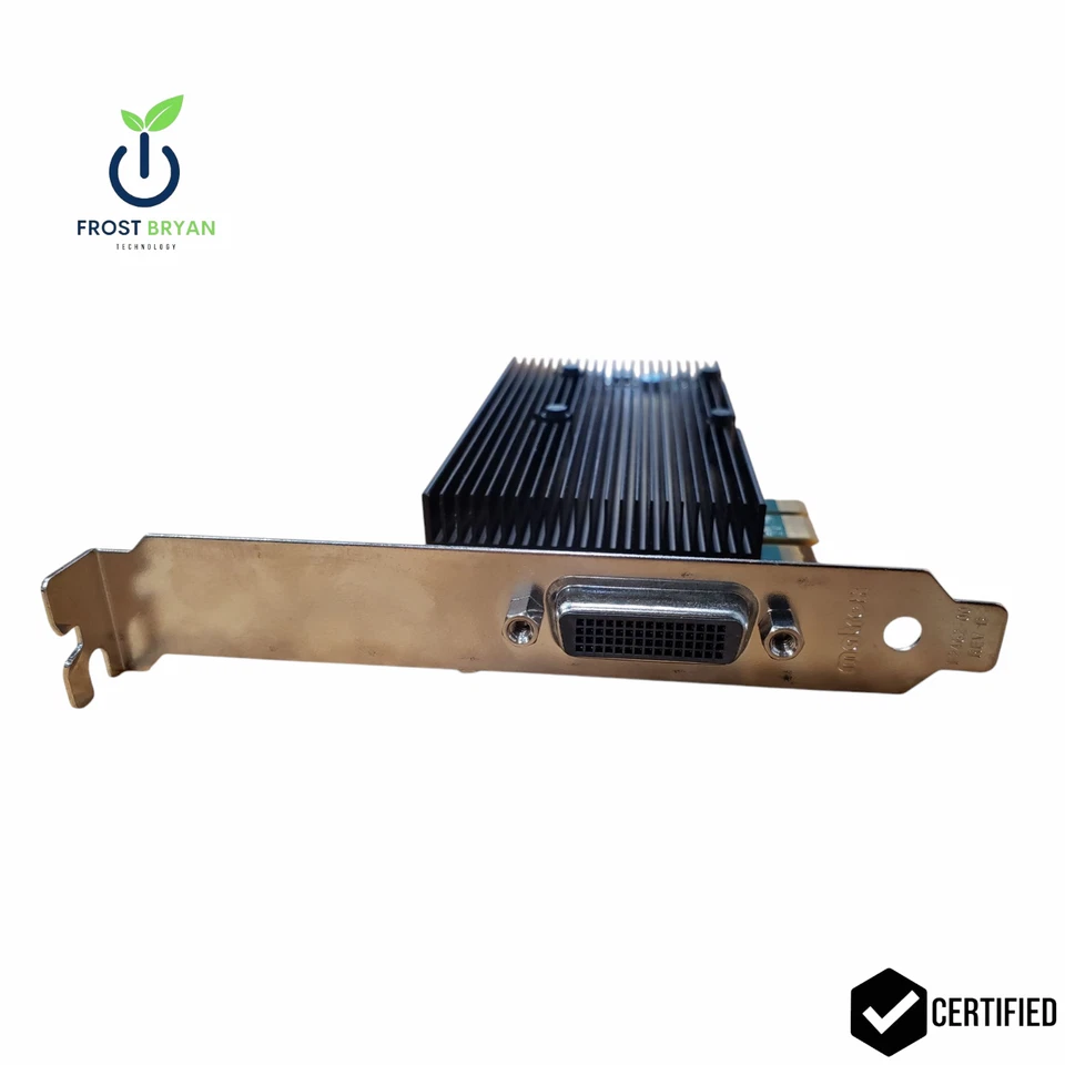 Rare Matrox M9120-E512LAU1F 512MB GDDR2 PCIE x1 Graphics Card Tested Working - Image 3 of 4