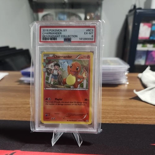 2016 Pokémon TCG | Charmander RC3 | XY Generations Radiant Collection | PSA 6