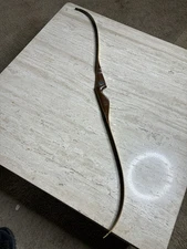 Bear Little Bear Glass Powered Vintage Recurve Bow Amo 48”20#@24 Right Hand