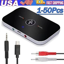 Bluetooth Transmitter & Receiver Wireless Adapter For Home stereos/speakers Lot