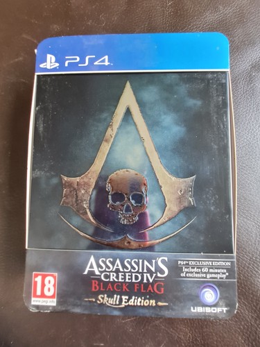Assassin's Creed IV Black Flag Skull Edition PS4 Sony Playstation FREE ...
