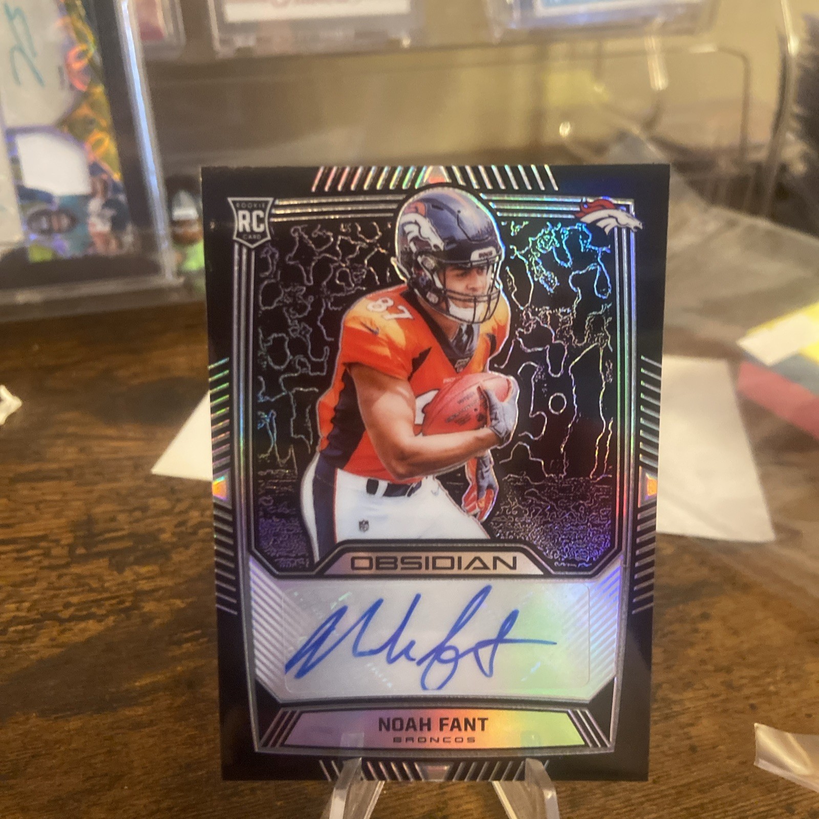 Noah Fant Panini Encased Rookie Endorsements #NFA Base