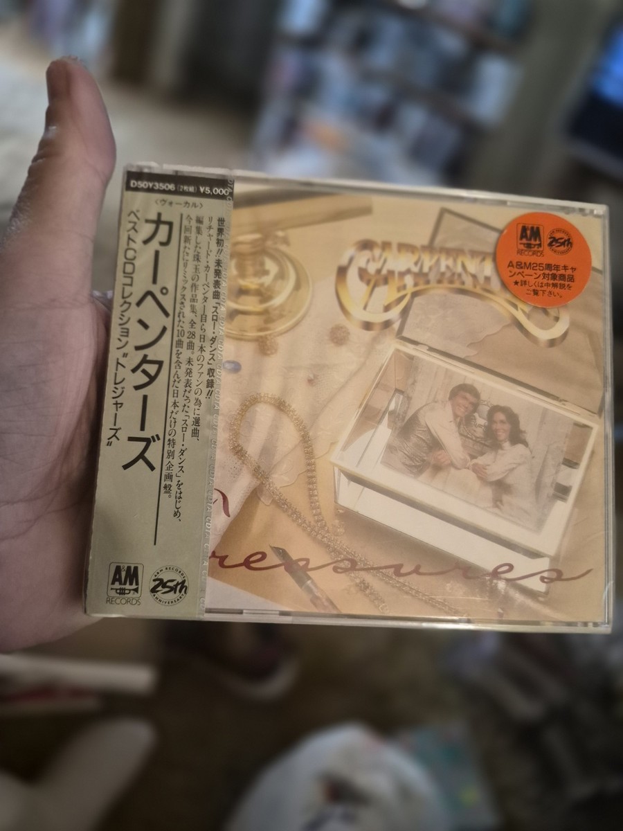 カーペンターズ・コレクション CD-BOX〈12枚組〉 NEW Carpenters Treasures 2 CD Set Japanese Import With OBI Karen