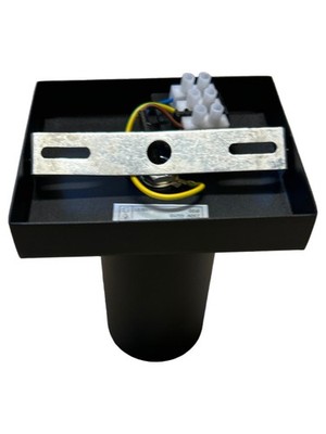Maxkomfort Deckenleuchte Modern Schwarz Metall MD-ProSpot-865-1