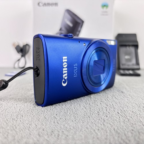 Canon IXUS 170 /PowerShot ELPH 170 IS 20.0 MP Digital Compact Camera Blue Tested - Bild 4 von 15