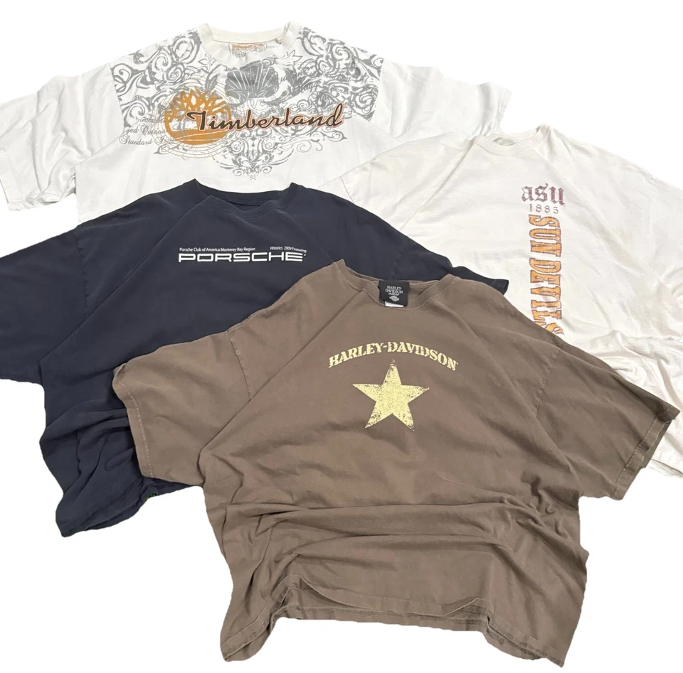 PACK de 3 camisetas misteriosas vintage/ahorradas | 90s 80s 00s (Enviado rápido) Foto 3 de 4