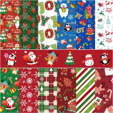 24 Sheets Christmas Scrapbook Paper 12x12 Double Sided Christmas Pattern Paper S