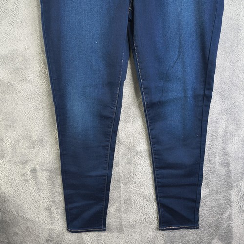 Levi’s Women’s Jeggings Size 30 Dark Wash Pull-On Stretch Denim Distressed - Picture 3 of 11