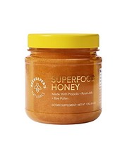 Beekeeper's Naturals Superfood Honey - Bee Pollen, Royal Jelly, Propolis for
