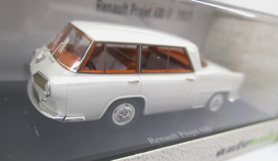 Autocult 1:43 - Renault Projet 600 - weiß - 06061 - (39)
