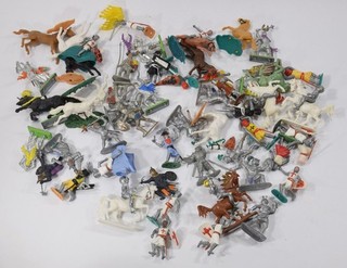 alte RITTER FIGUREN TIMPO TOYS Deetail Lone Star Harvey Series Sammlung vintage