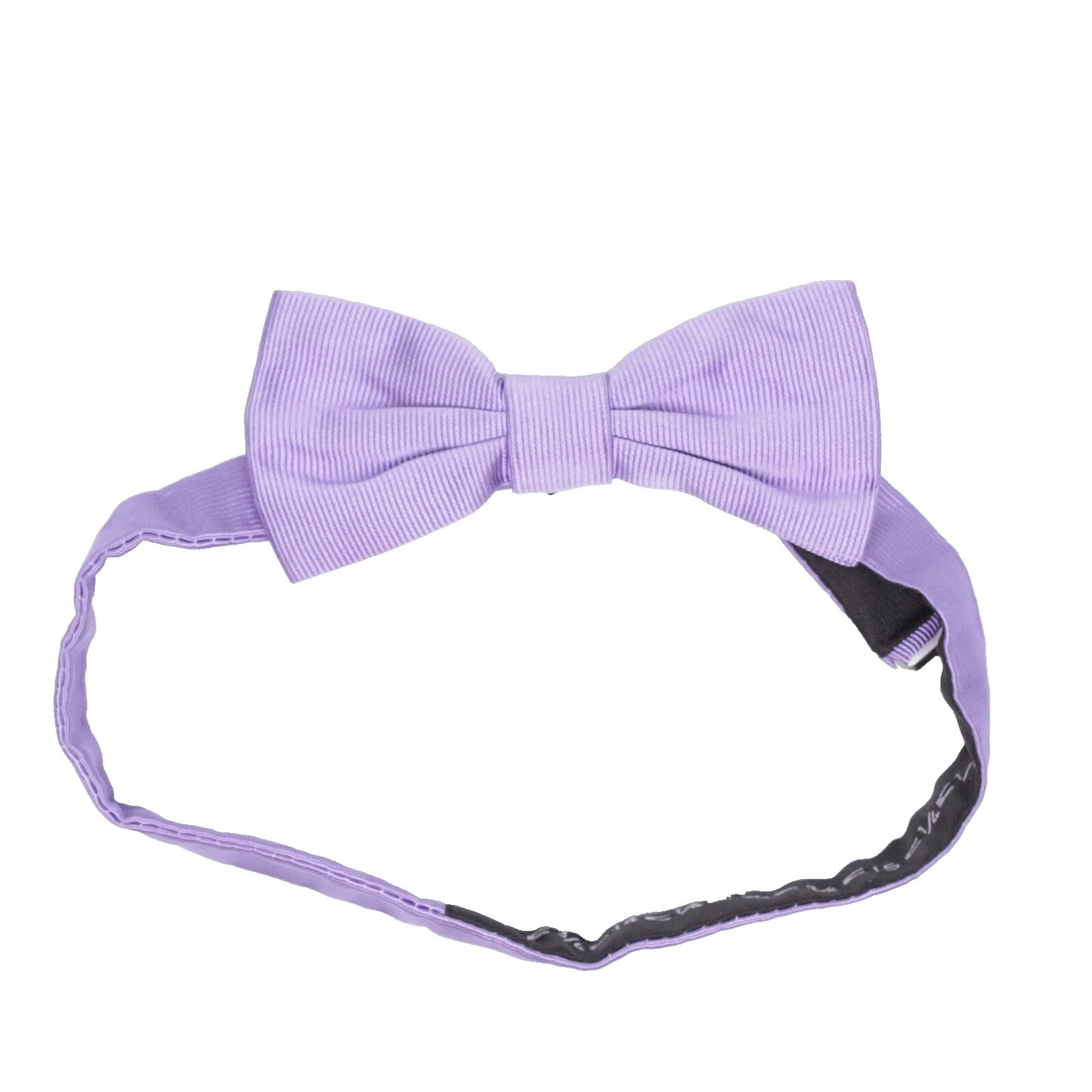 Lazos de Corbata de lazo sólido de sarga para hombres