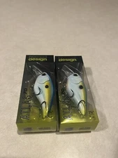 2- Pack Nomad Designs Atlas 70 Square Bill Crankbait 2- 3/4 " - 3/4 oz Sexy Shad