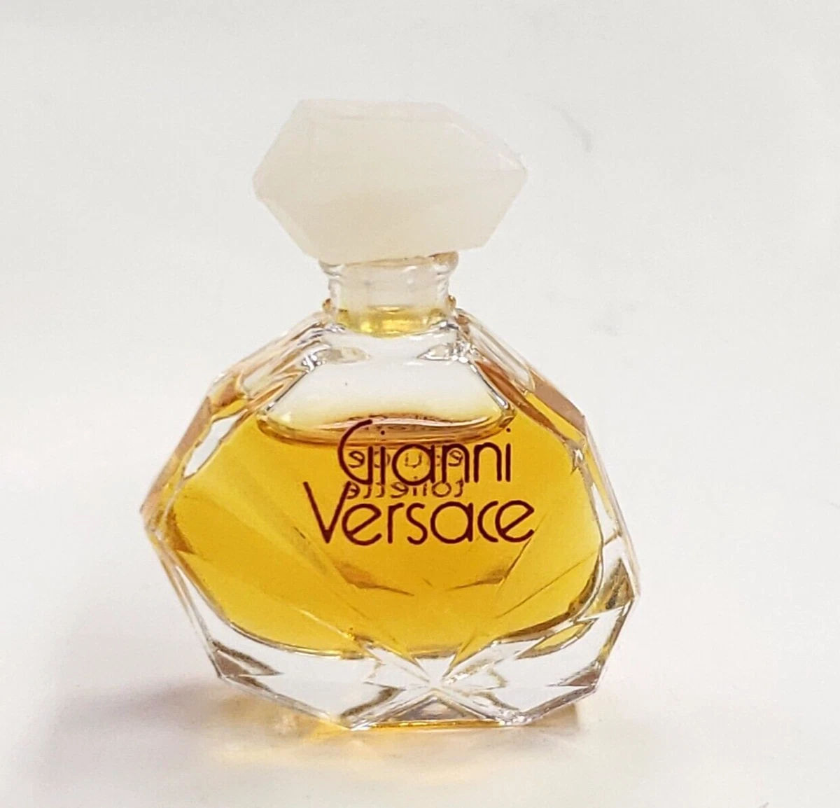 VINTAGE RARE GIANNI VERSACE EAU DE TOILETTE 1 4 OZ NEW OLD STOCK MINI PERFUME