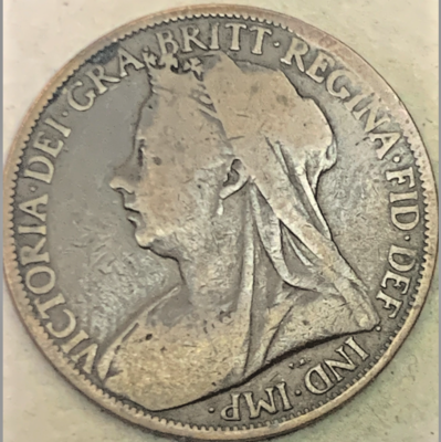 1901イギリス 1ペニー青銅貨 ビクトリア・アンティーク  Rare 1901 UK 1 Penny, Queen Victoria, Bronze, Only 22.2M Minted | eBay