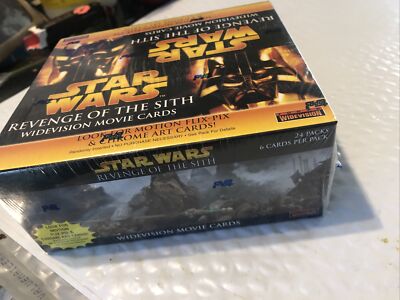 Star Wars Revenge of the Sith Widevision Movie Cards Factory Box