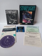 Amiga Starflight Computer Game Software Tested/Works Binary Systems Commodore