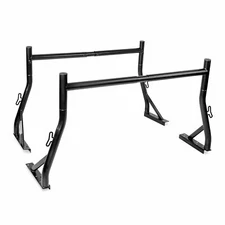 800LB Adjustable Pickup Truck Bed Ladder Rack Universal Contractor Lumber Cargo