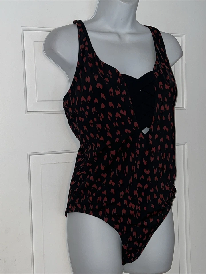 Купальник цельный Apt 9 костюм размер большой с подкладкой Rushed - Изображение 3 из 4