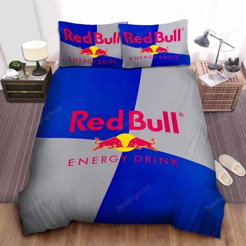 Red Bull The Energy Drink Company Quilt Duvet Cover Set Comforter Cover - Picture 1 of 9