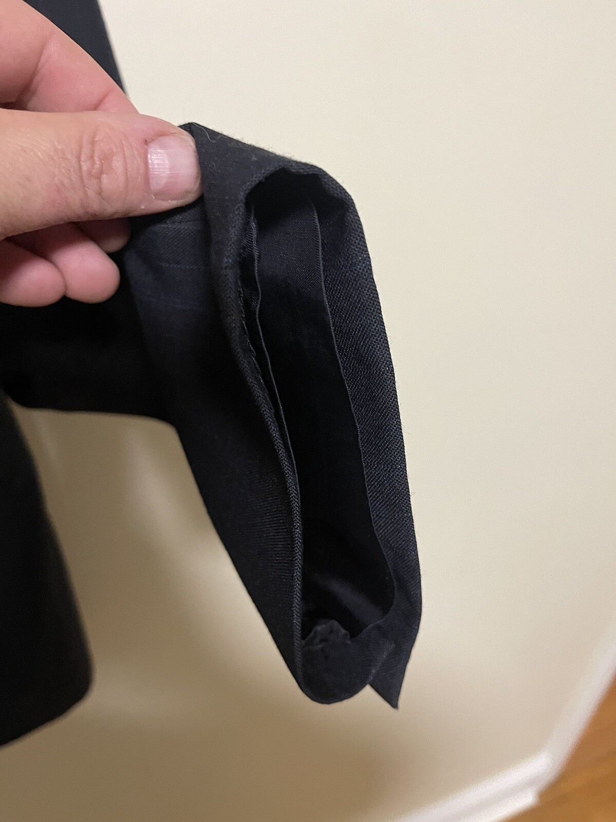 Towncraft Men's Solid  Size Medium 2 Button Blazer - image 2