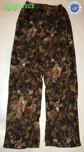 ZooFleece Hippie Yoga Pants Deer Brown 