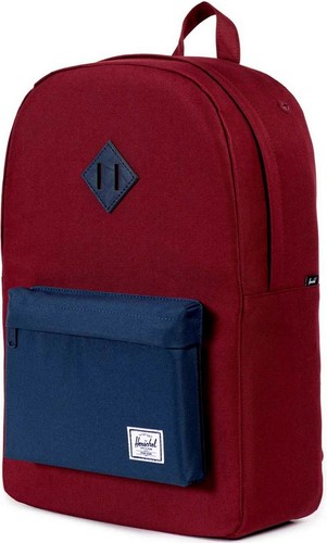 Zaino Uomo Donna Herschel BackPack Heritage Classics Coll. Porta Pc  Bordeaux 20L | eBay