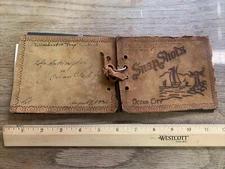 Antique Valentine postcards lot of 17 vintage album 1930-50