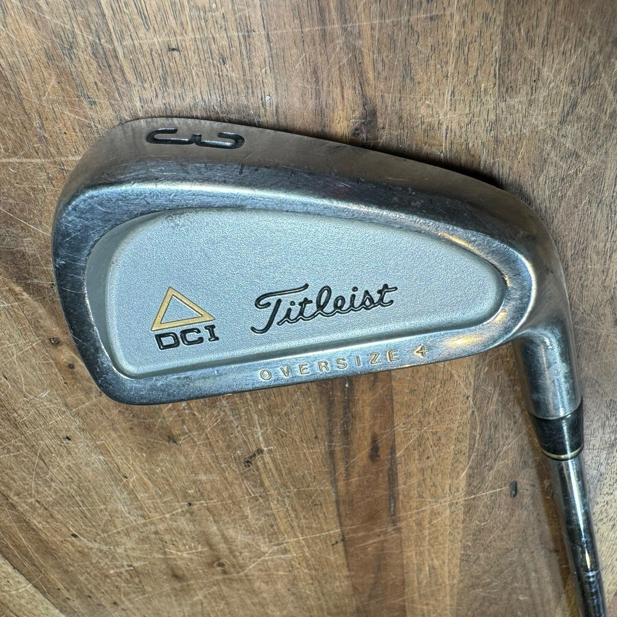Titleist DCI Oversize + Plus 3 Iron Regular Flex Steel Shaft Right