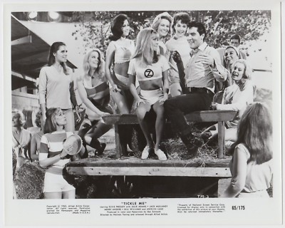 ELVIS PRESLEY & JOCELYN LANE IN TICKLE ME 1965 ORIGINAL 8X10 MOVIE ...