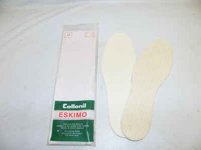 Collonil Gr. 36 Eskimo Wool Fleece Sole Warm Feet with 100% Wool Cover & Latexsc