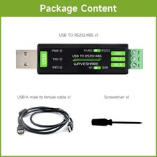 Waveshare USB to RS232/485 Serial Converter Onboard Original FT232RNL Chip
