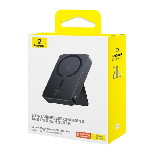 Baseus 5000mah PD 20W Magnetic Wireless Fast Charging Portable Power Bank - Picture 29 of 53
