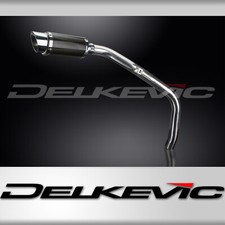 HONDA CBR600RR 2003-04 UNDERSEAT 200mm ROUND CARBON  SILENCER EXHAUST KIT