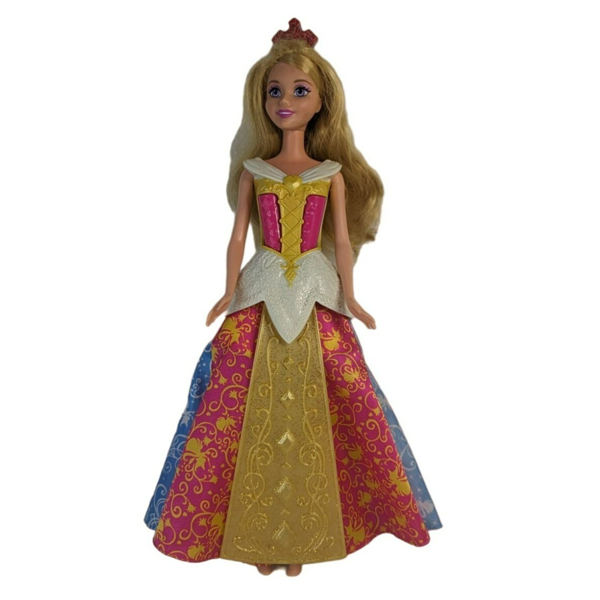 Mattel 2012 Disney Princess Magic Dress Sleeping Beauty Aurora