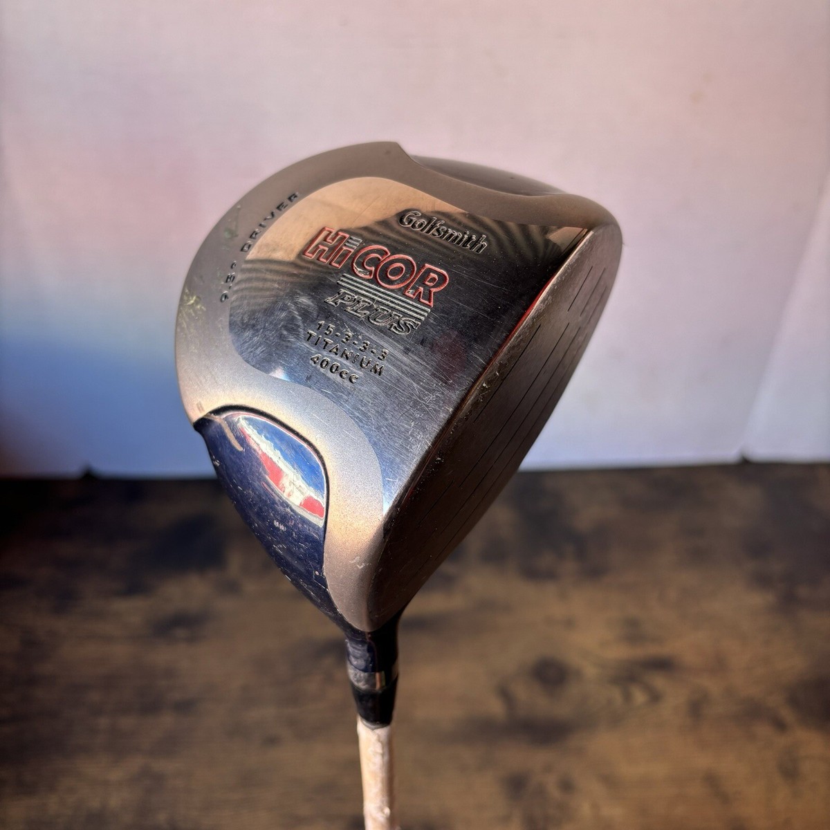 Golfsmith Hi Cor Plus 400cc Ti Driver 9.5 Degree BiMatrix 45