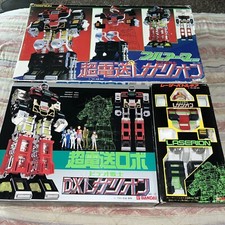 Robot giocattolo vintage anni 80 Bandai Laserion GC-17B Video Warrior Japan Robotech Voltron