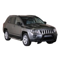 FrontbüGel FrontschutzbüGel FüR Jeep Compass 2011-2016 ø76Mm Stahl Schwarz