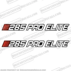 Fits Stratos 285 Pro Elite Boat Decals - (Set of 2)