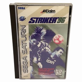 Striker 96 (Sega Saturn, 1996) Authentic Complete w/ Manual + Reg Card Tested