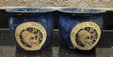 Set Of 2 Sunset Hill Stoneware Bowls Blue 14oz Dusk Till Dawn Endurance Run