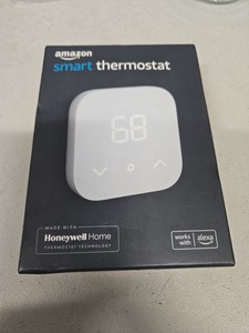 Amazon Smart Thermostat for Alexa White New In The Box