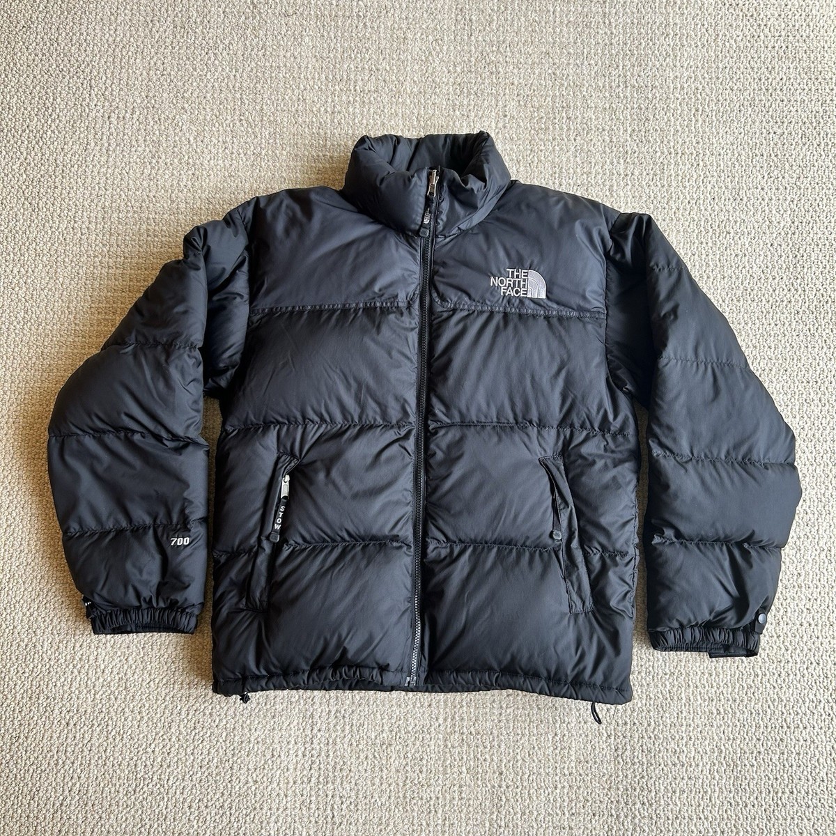 Vintage The North Face 700 Nuptse Down Puffer Jacket Black Men