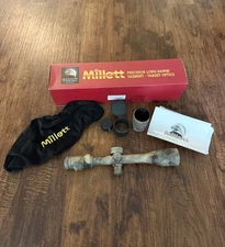 Millett TRS-1 4-16x50 Scope. Side Focus. Camo. W/ Box.