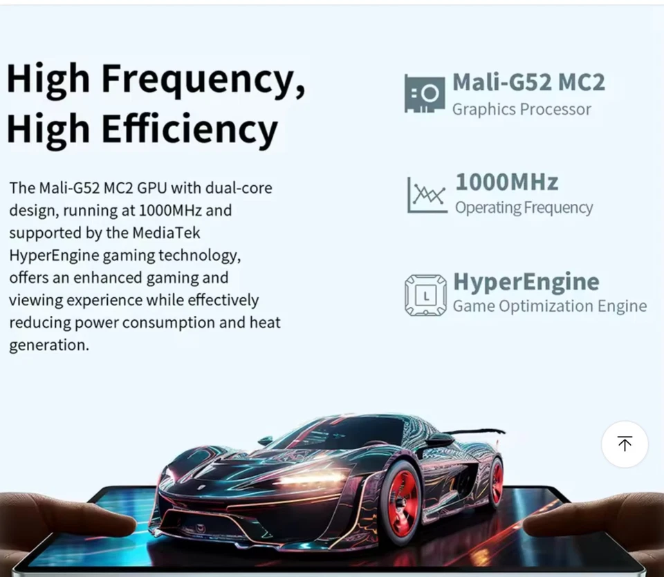 Teclast M50 Plus WiFi+LTE 6+128GB Dualsim GPS Helio G85 8-core 7000mAh Tablet - Image 3 of 4