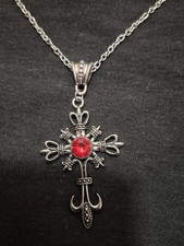 Vintage Gothic Cross Neclace - Brand New 