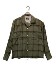 Needles          C.O.B. One-Up Shirt green IN170